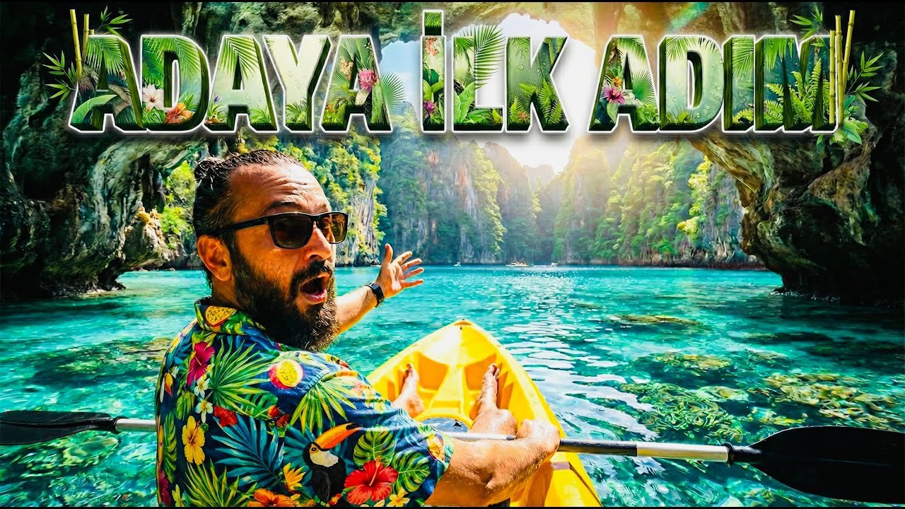 Adaya İlk Adım 🚤 Issız Adada Karaya Çıktım! #phuket #tayland #TaylandVlog
