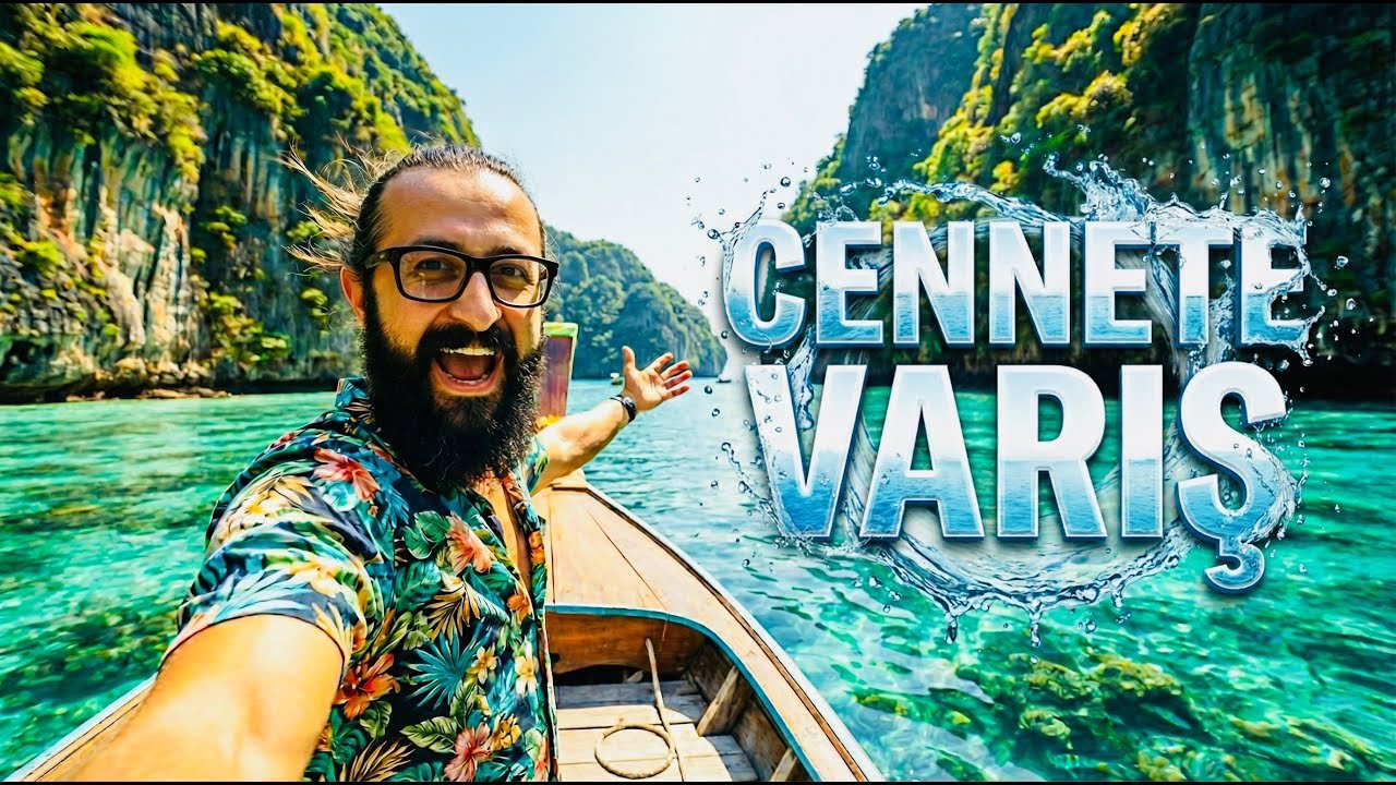 Cennete Varış – Phi Phi Adası’na Yolculuk 🚤 İlk Karşılaşma Şok Edici!