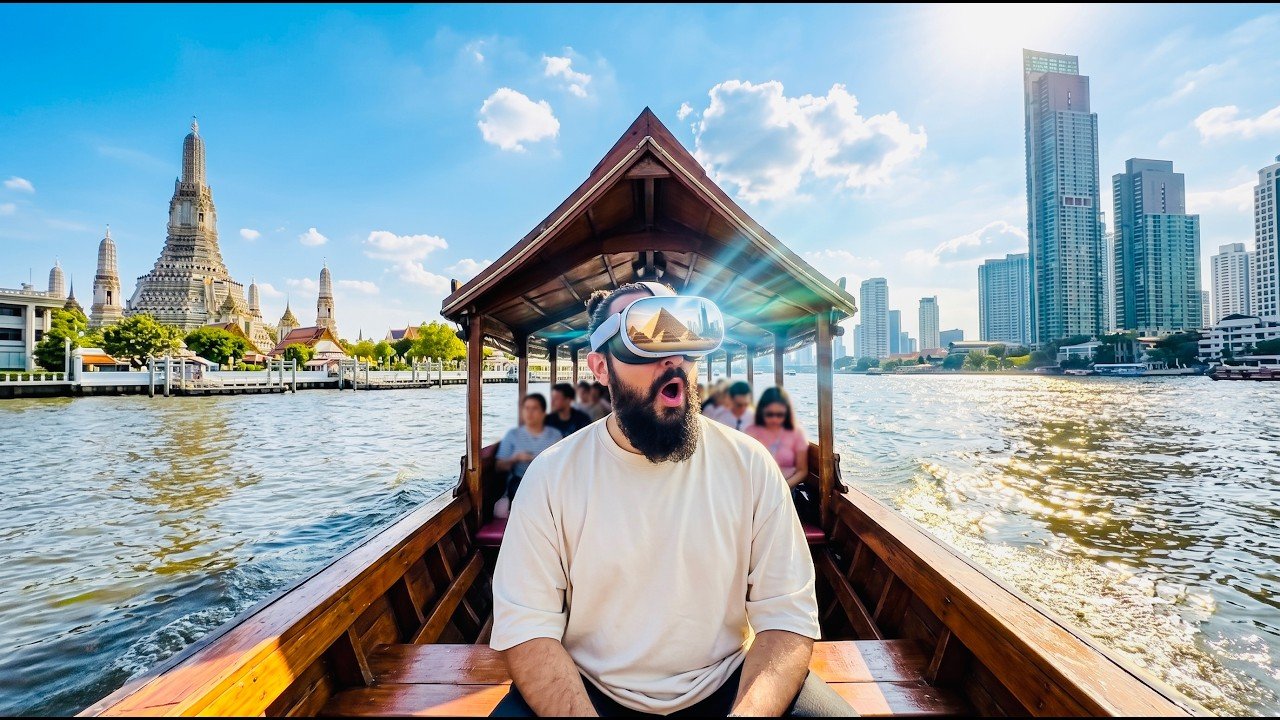 “BANGKOK’TA BUNA İNANAMADIM! 😱 Chao Phraya 360° VR Tekne Macerası! 🇹🇭”