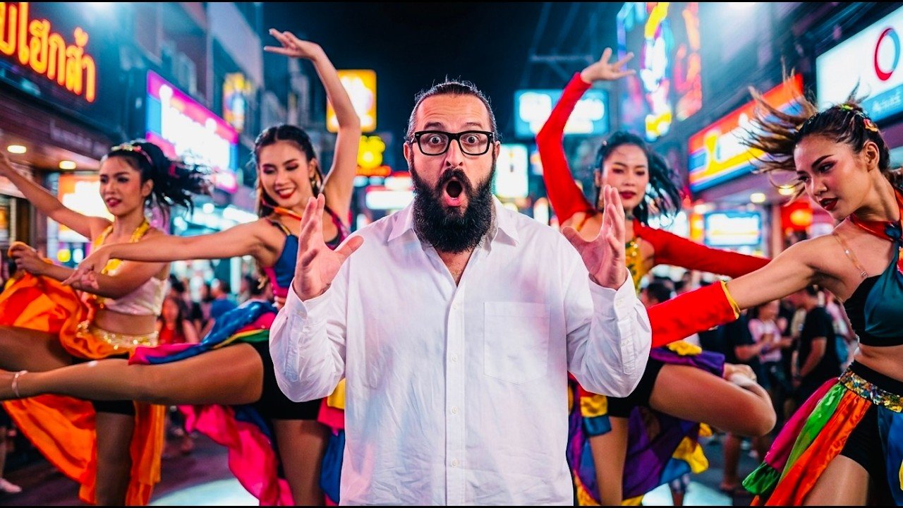 Burası Gerçek Olamaz! 💥 Tayland Walking Street Gece Yürüyüşü