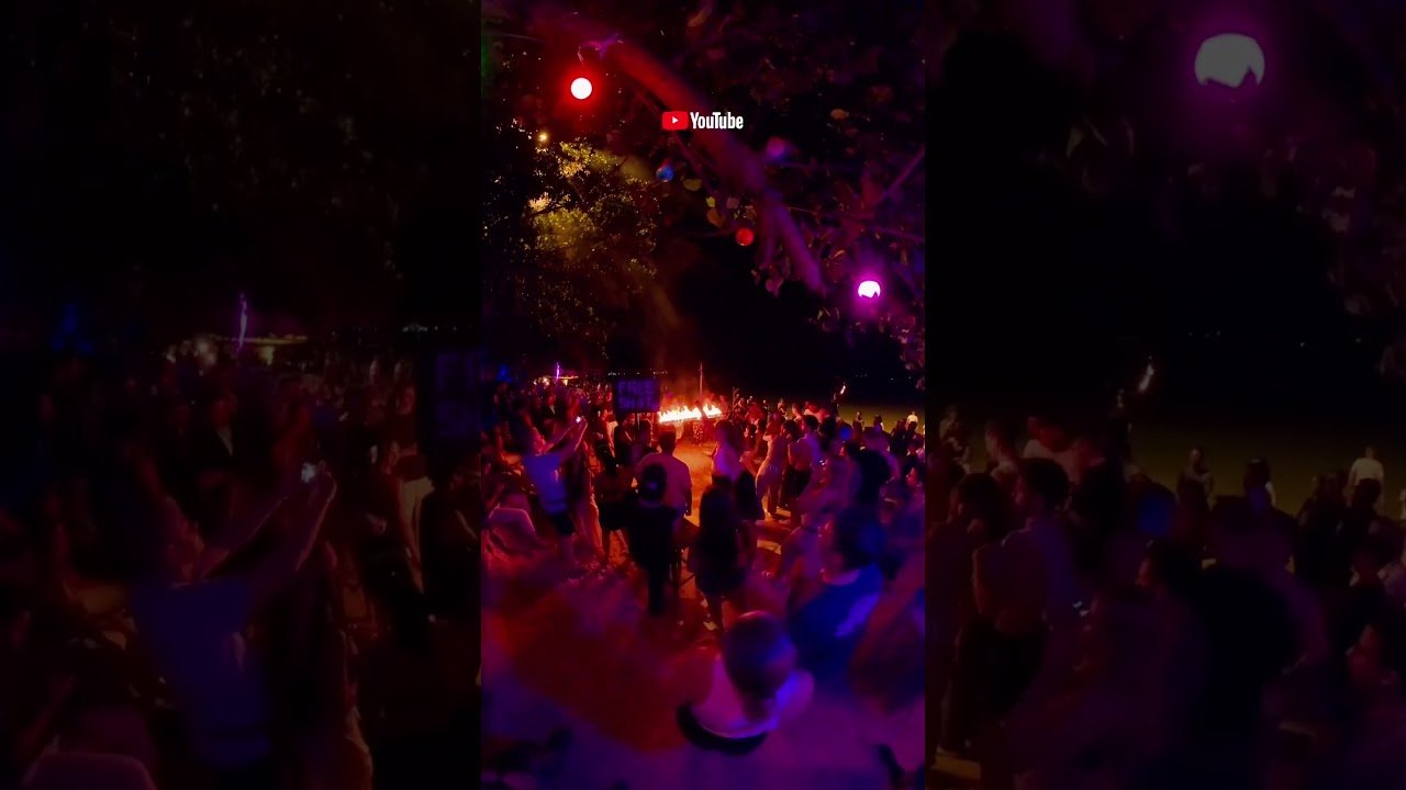 🔥🌙 Phi Phi Adası’nda Ateşli Bir Gece! #PhiPhi #PhiPhiIsland #PhiPhiAdası #BeachParty #shorts