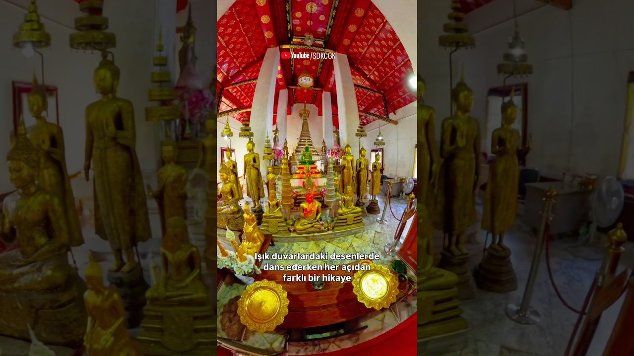 Her detayında ustalık, her köşesinde sabır…#ThailandTemples #tayland #bangkok #shorts