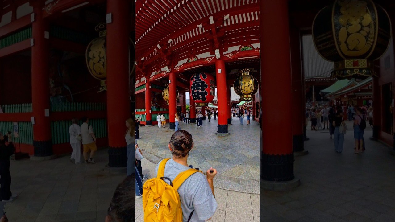 🌿 Şehrin gürültüsünden bir adım uzaklıkta… 🏯✨ #Sensoji #TokyoDiaries #JapanVibes #JaponyaGezisi