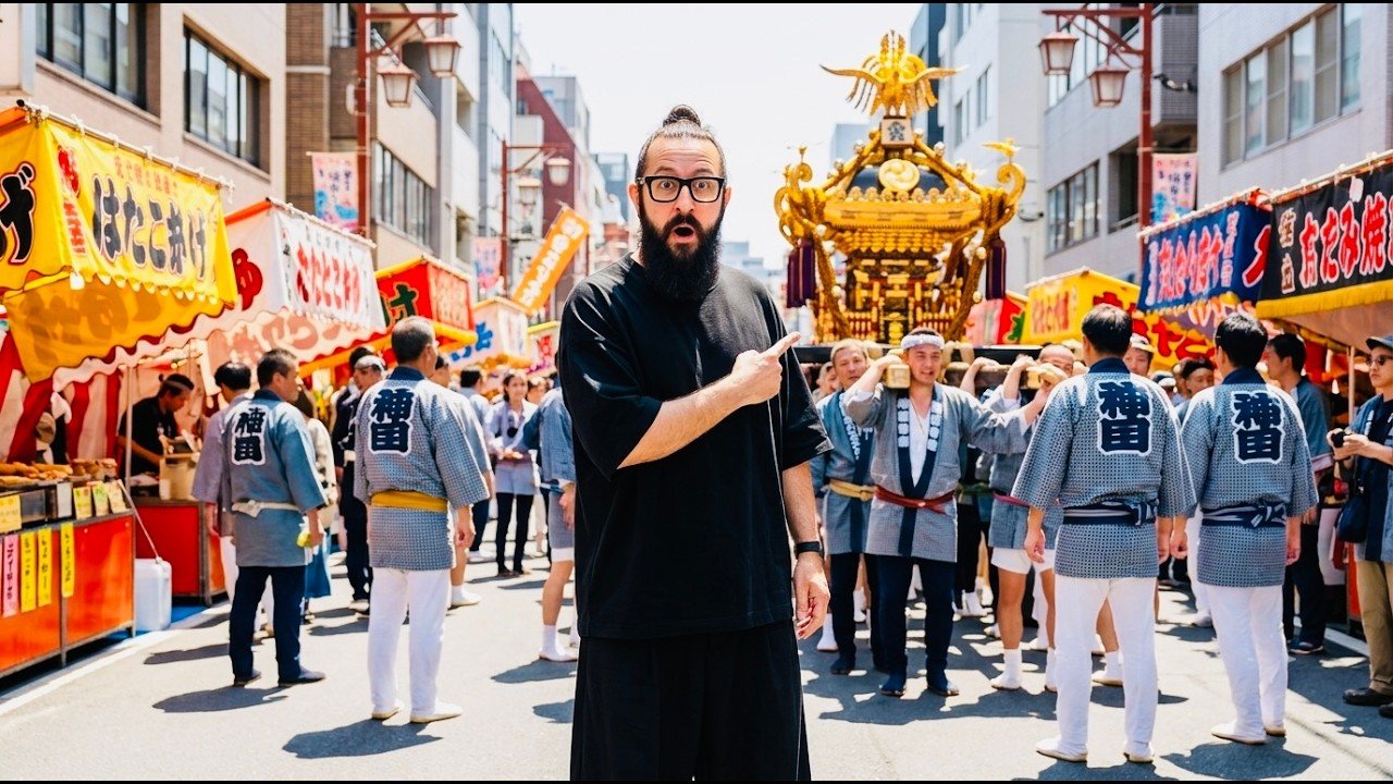 TSUKİJİ BALIK PAZARI’NDA BEKLENMEDİK OLAY! 🏮 Japonya’nın En Büyük Festivaline Denk Geldim! 🇯🇵