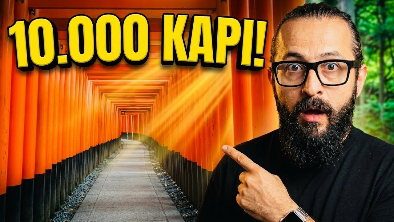 10.000 Kırmızı Kapının Gizemi! Kyoto Fushimi Inari ⛩️