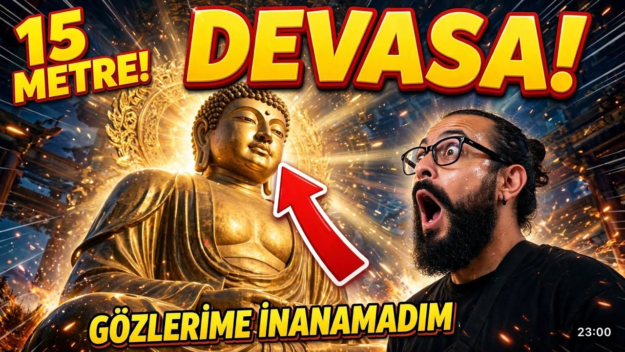 15 Metrelik Buda’nın Karşısında Nutkum Tutuldu! Nara’daki Dev Sır. 🇯🇵