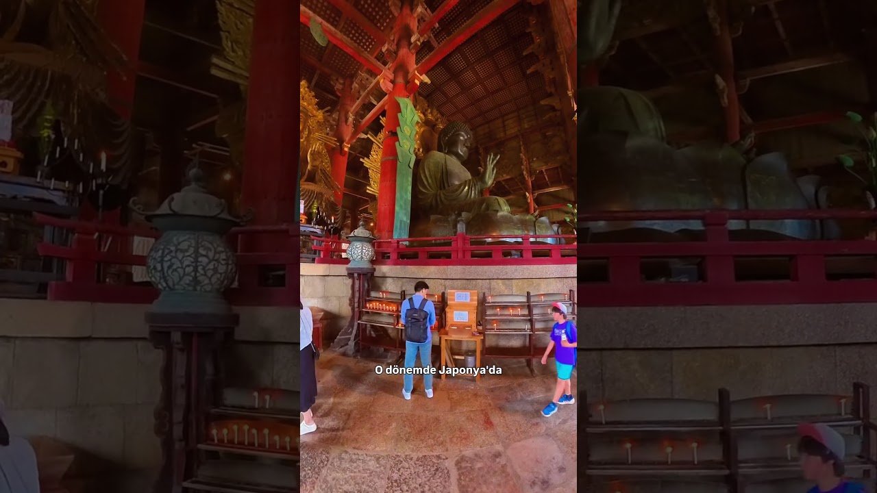 Dünyanın En Büyük Ahşap Yapısında 15 Metrelik Dev Buda! ⛩️🗿🇯🇵